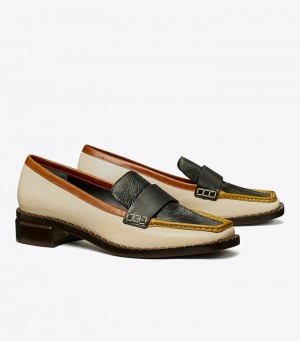 Women's Tory Burch 70s Square Mules & Loafers | HBNTPZ-520