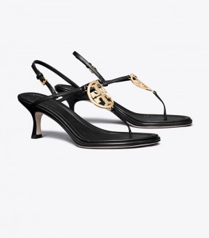 Women's Tory Burch Capri Miller Low Heel Sandals | HTLUMB-731