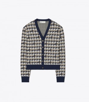 Women's Tory Burch Cardigan Sweaters | QHEZIN-739