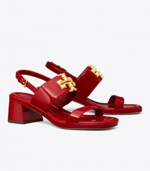 Women's Tory Burch Eleanor Heel Sandals | OPBZAY-485