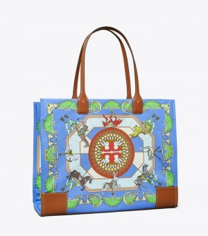 Women's Tory Burch Ella Printed Tote Bags | VTOWEQ-672