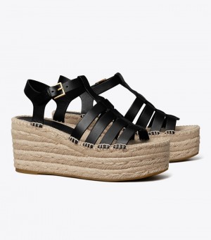 Women's Tory Burch Fisherman Wedge Espadrilles | SFMLPQ-847