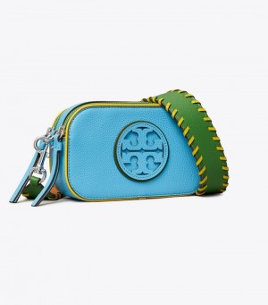 Women's Tory Burch Miller Pop Edge Mini Crossbody Bags | PWXUBY-485