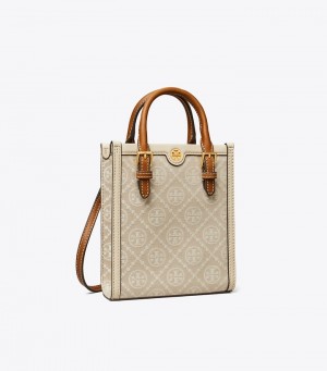 Women's Tory Burch Mini T Monogram Tote Bags | RHYSIN-490