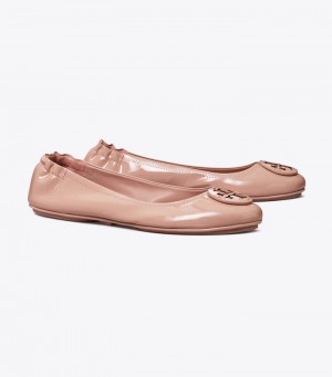 Women's Tory Burch Minnie Travel Ballets & Flats | FSDUXN-173