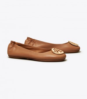 Women's Tory Burch Minnie Travel Ballets & Flats | OTJEYX-701