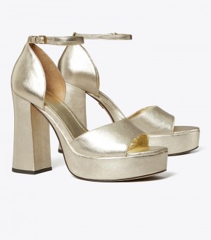 Women's Tory Burch Platform Sandal Heels | SEHUNF-174