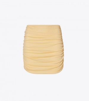 Women's Tory Burch Ruched Mini Skirts | IBXONT-825