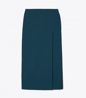 Women's Tory Burch Stretch Faille Wrap Skirts | EDKHAI-652