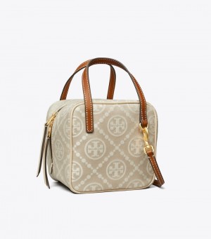 Women's Tory Burch T Monogram Jacquard Cube Crossbody Bags | SGOPTF-824