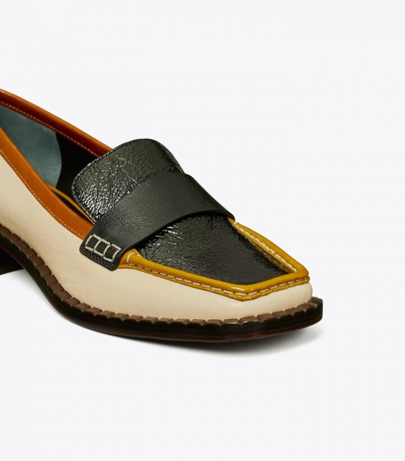 Women's Tory Burch 70s Square Mules & Loafers | HBNTPZ-520