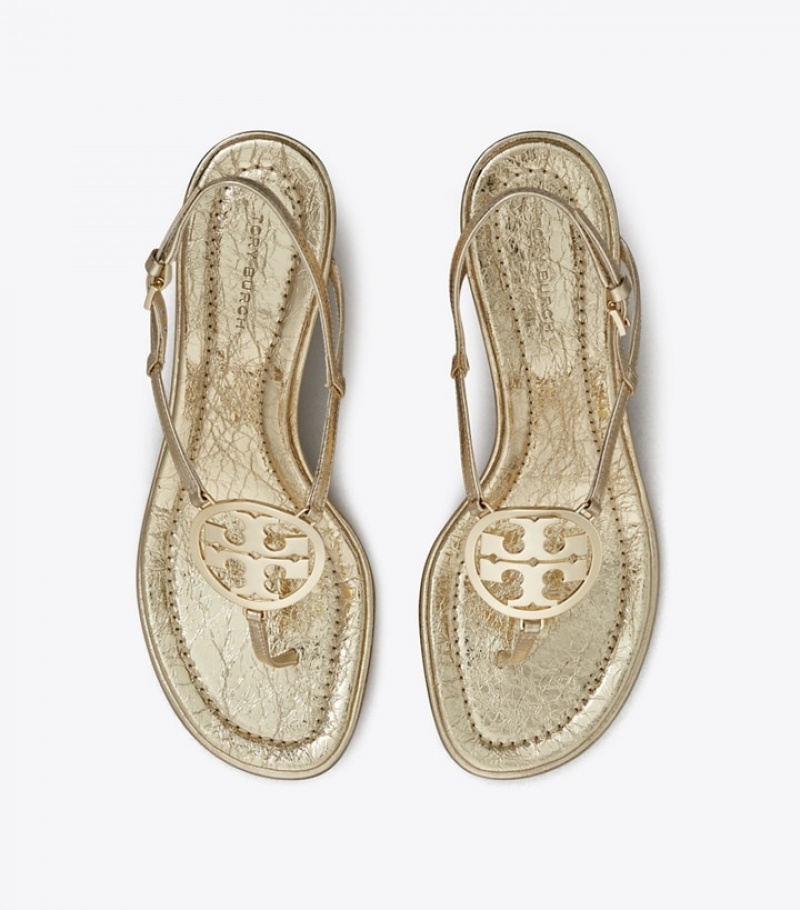 Women's Tory Burch Capri Miller Low Heel Sandals | GBRYMJ-357