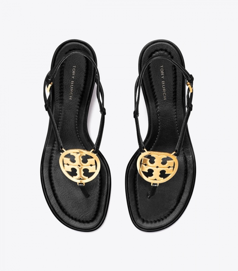 Women's Tory Burch Capri Miller Low Heel Sandals | HTLUMB-731