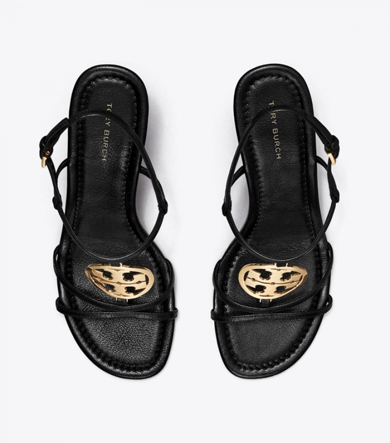 Women's Tory Burch Capri Miller Wedge Sandals | FXEDOS-284