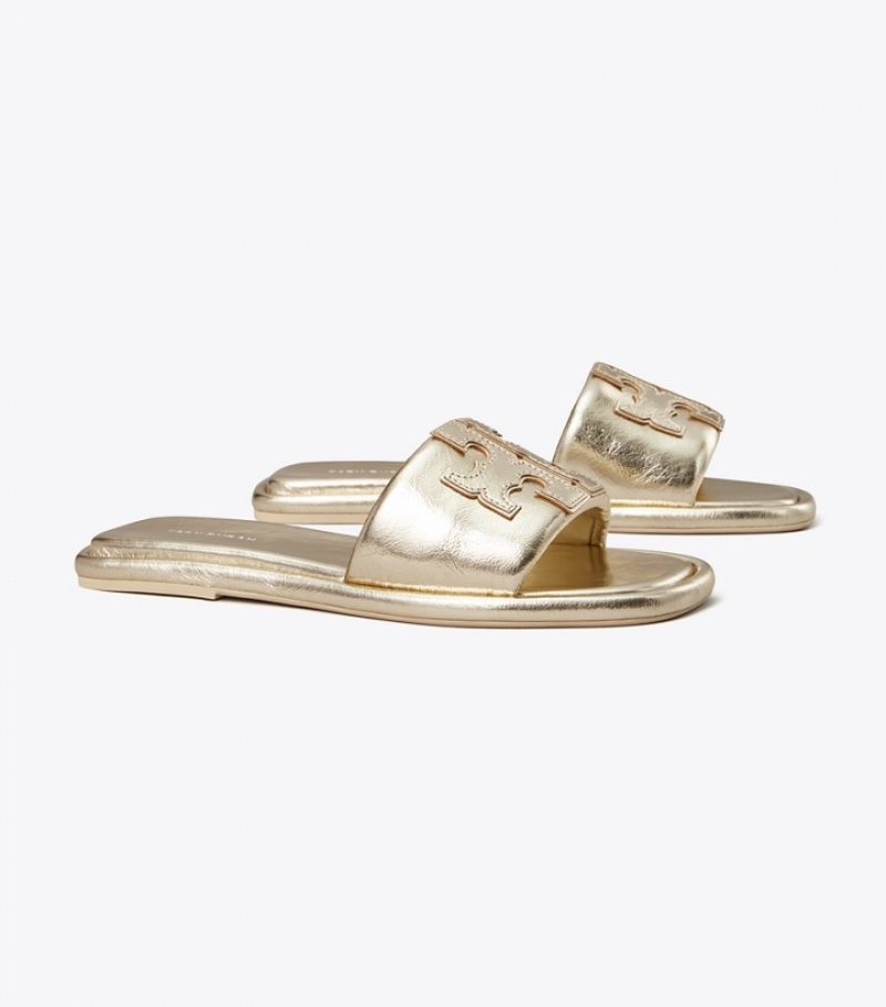 Women\'s Tory Burch Double T Sport Slide | ACFEMP-397