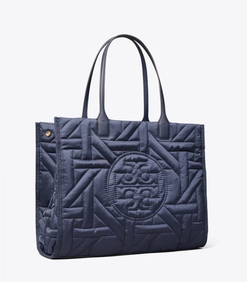 Women\'s Tory Burch Ella Basketweave Tote Bags | QBAGXN-569