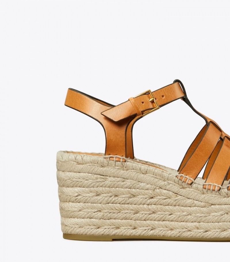 Women's Tory Burch Fisherman Wedge Espadrilles | YXQBPC-845