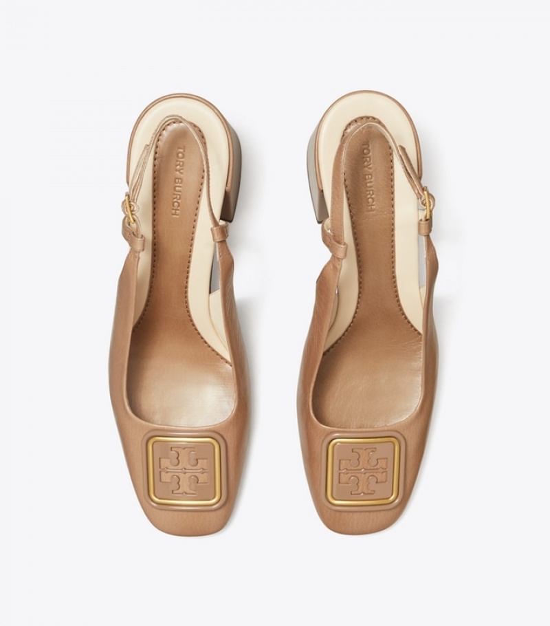 Women's Tory Burch Georgia Bombé Slingback Heels | RDLVUQ-689