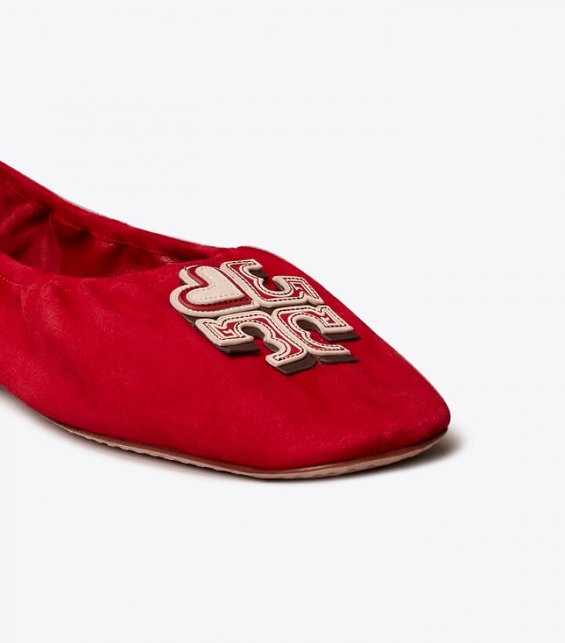 Women's Tory Burch Heart Ballets & Flats | NTPXBM-057