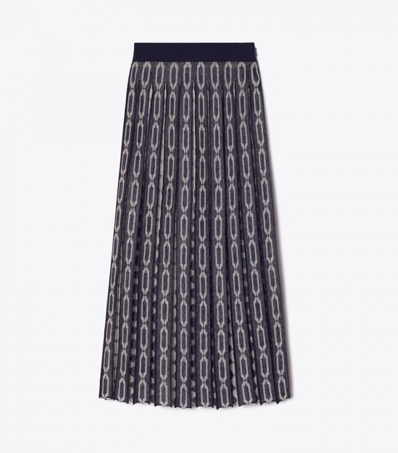 Women\'s Tory Burch Knit Jacquard Skirts | ULCHQI-058