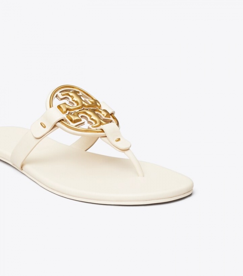 Women's Tory Burch Metal Miller Soft Sandals | PSUZCX-130