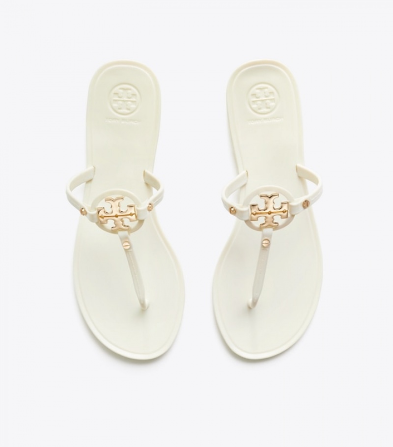 Women's Tory Burch Mini Miller Jelly Thong Sandals | XRDIVO-729