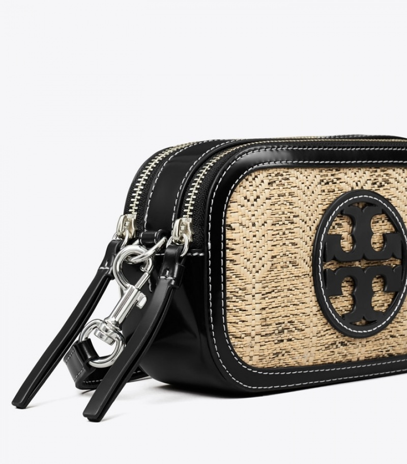 Women's Tory Burch Mini Miller Linen Crossbody Bags | QOSRHG-275