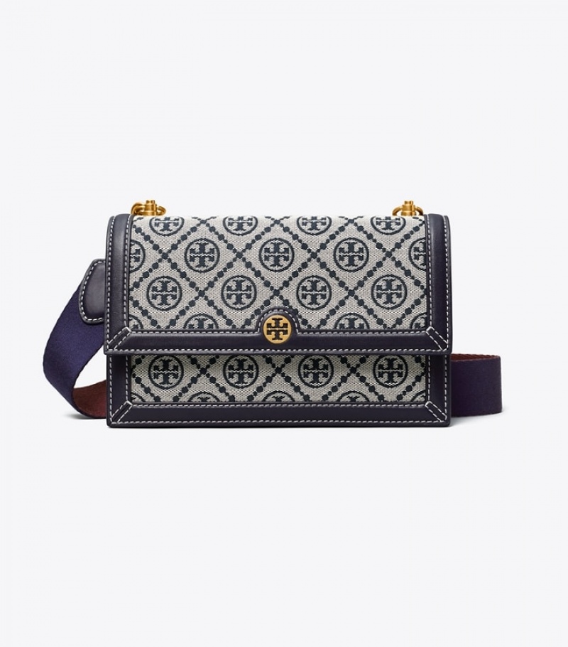 Women's Tory Burch Mini T Monogram Shoulder Bags | FQBGCJ-523