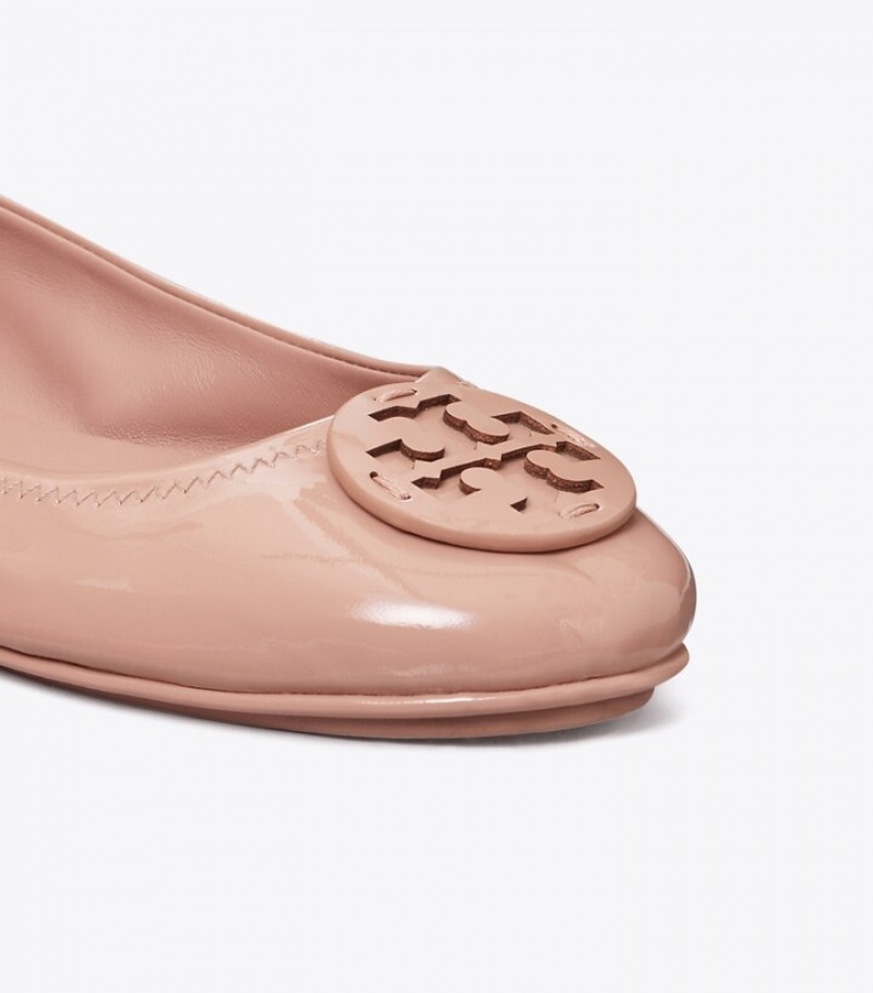 Women's Tory Burch Minnie Travel Ballets & Flats | FSDUXN-173