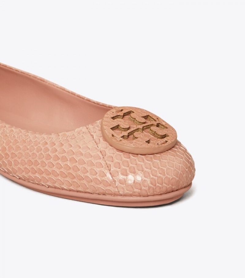 Women's Tory Burch Minnie Travel Ballets & Flats | WEKQYS-872