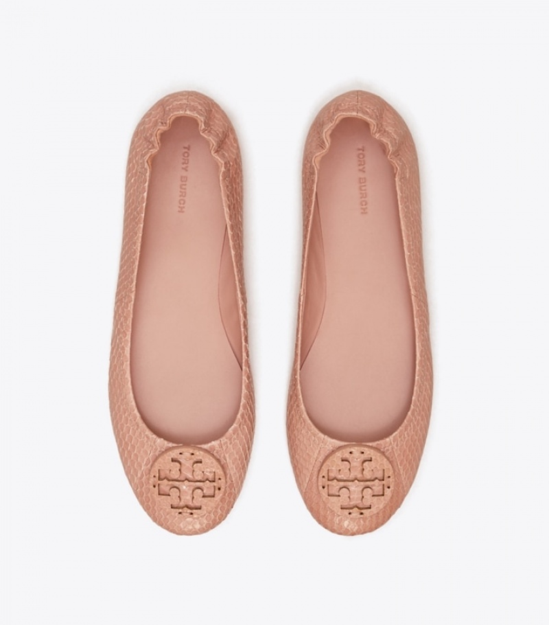 Women's Tory Burch Minnie Travel Ballets & Flats | WEKQYS-872