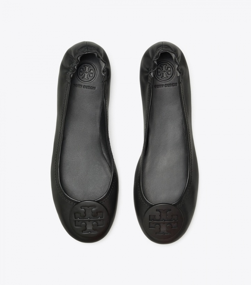 Women's Tory Burch Minnie Travel Ballets & Flats | EBIUVA-178