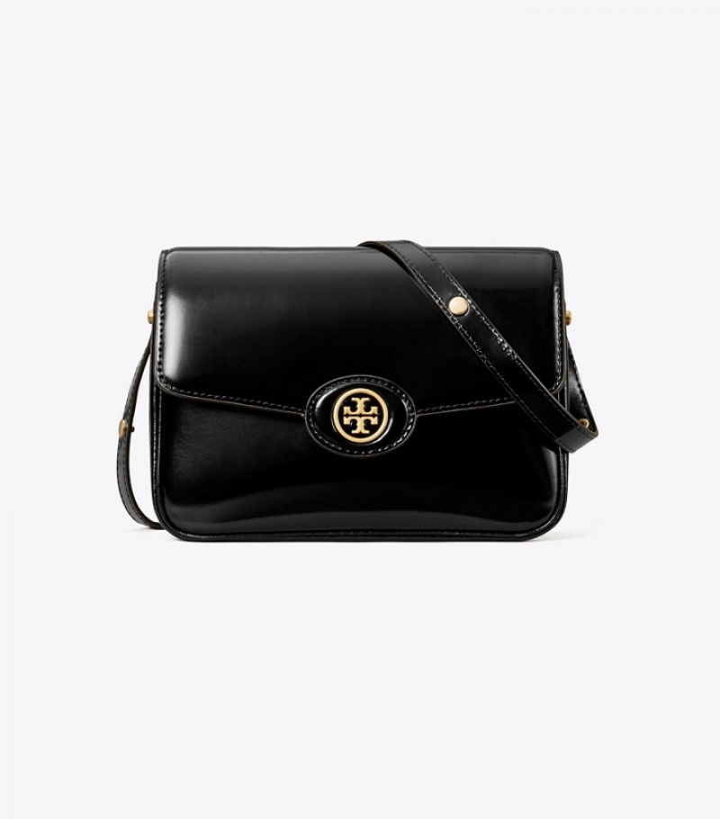 Women's Tory Burch Robinson Spazzolato Convertible Shoulder Bags | JXRHVE-463