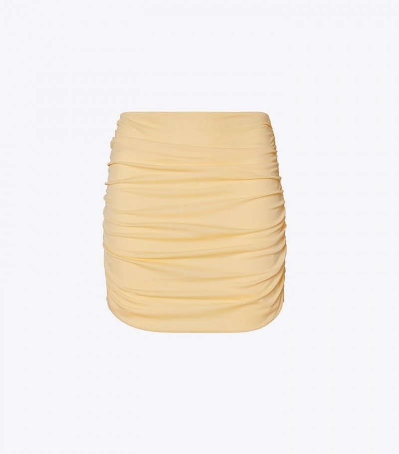 Women\'s Tory Burch Ruched Mini Skirts | IBXONT-825