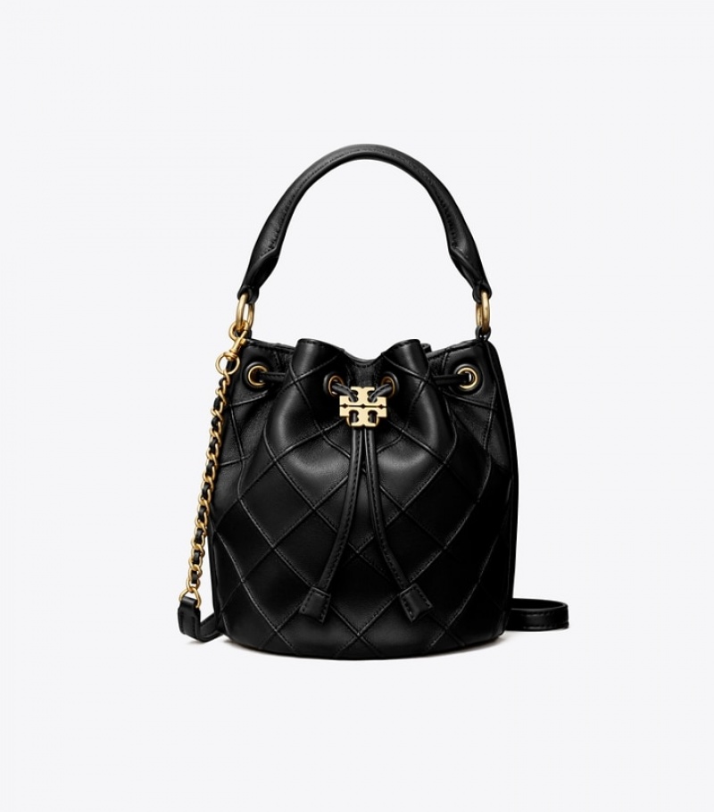 Women's Tory Burch Small Fleming Soft Bucket Bags | IYZHXL-739