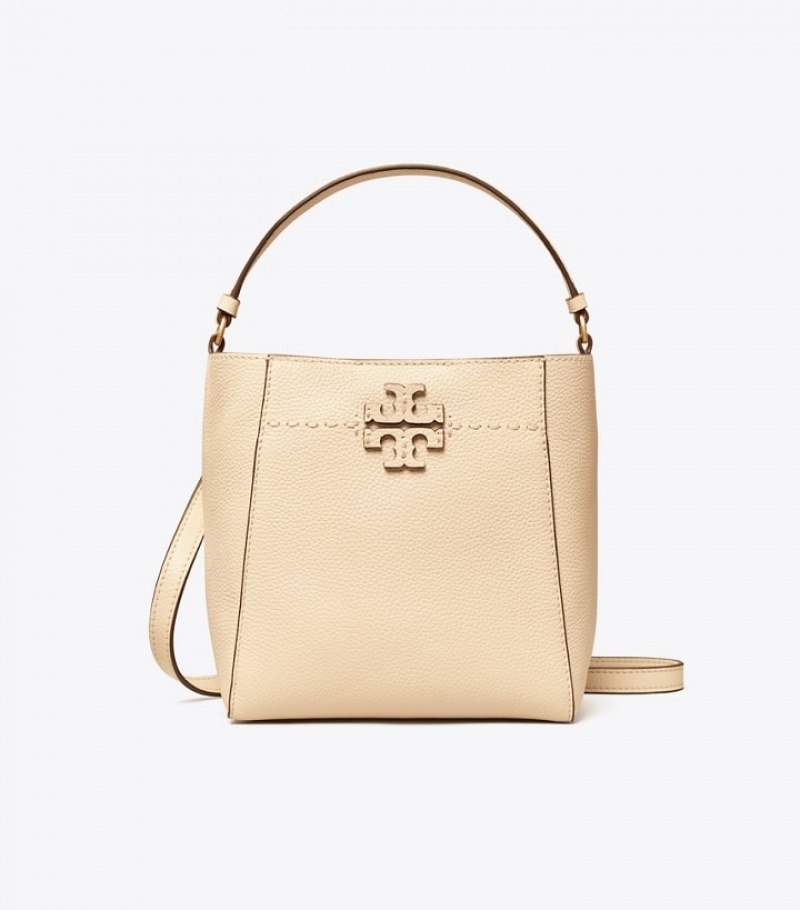 Women's Tory Burch Small Mcgraw Bucket Bags | HVGDUZ-954