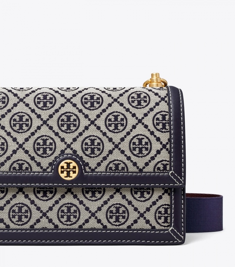 Women's Tory Burch Small T Monogram Shoulder Bags | SJTQLZ-761