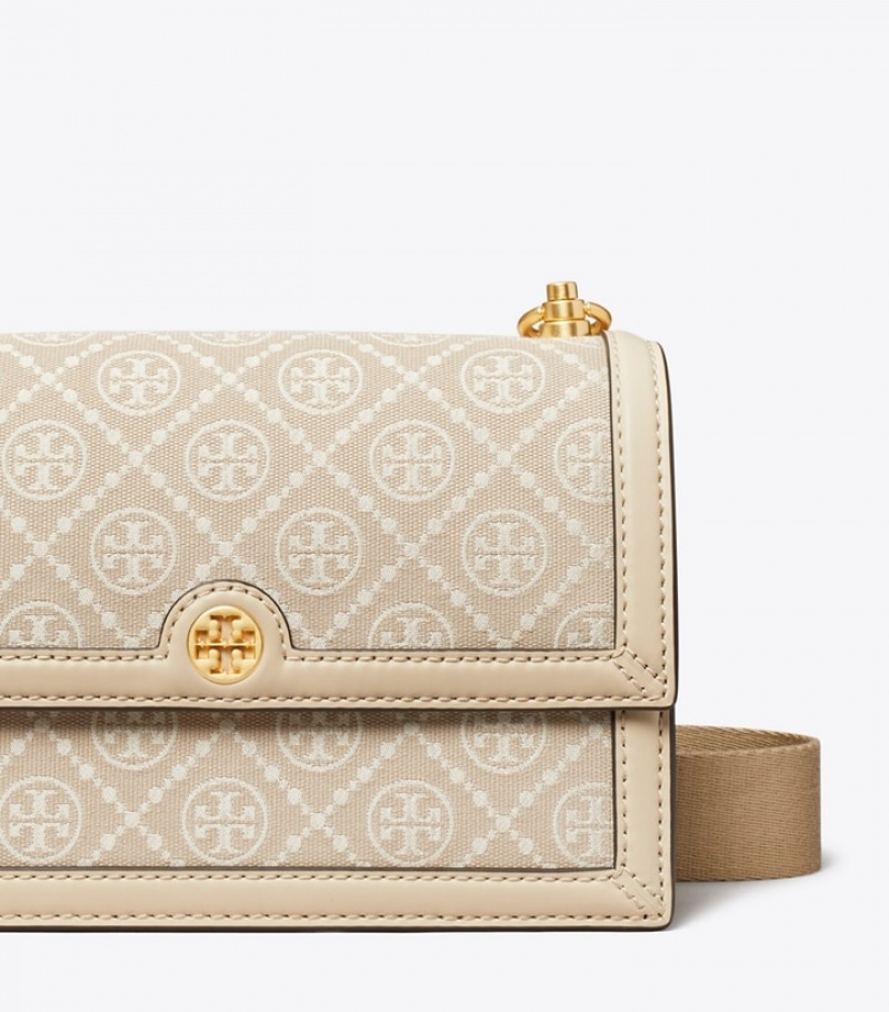 Women's Tory Burch Small T Monogram Shoulder Bags | MJTKUO-416