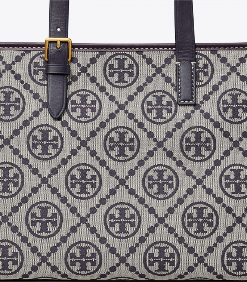 Women's Tory Burch Small T Monogram Tote Bags | DUTRKL-483