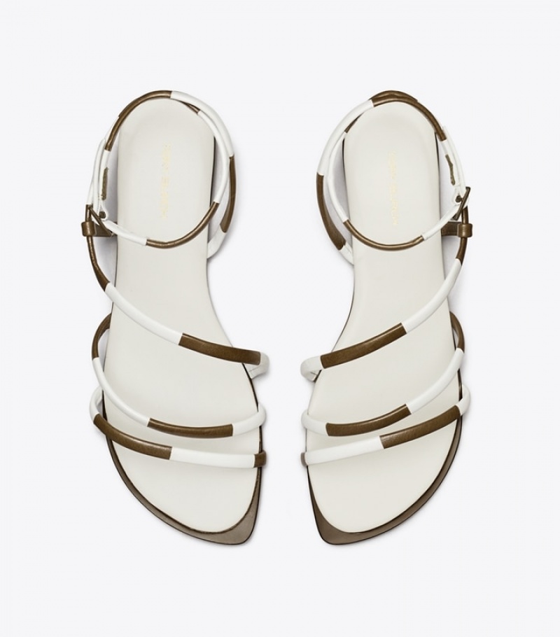 Women's Tory Burch Split Mignon Multi-strap Sandals | PKYAGO-078