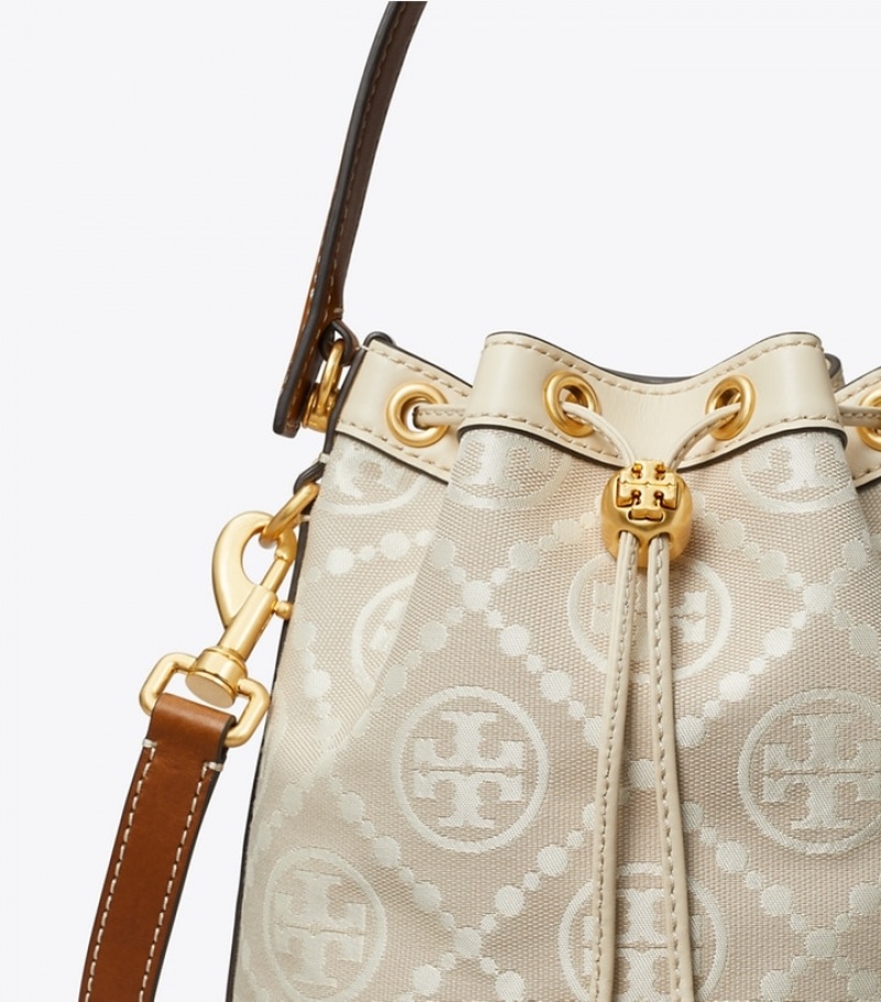 Women's Tory Burch T Monogram Bucket Bags | WVRBLK-120