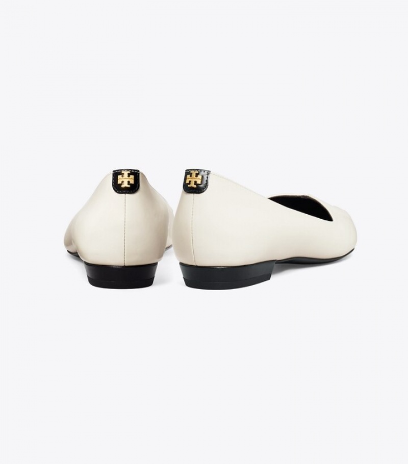 Women's Tory Burch Triangle Pointed Ballets & Flats | BWUPEI-196